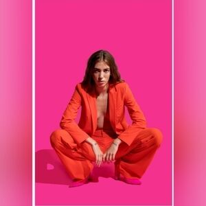 Dondup 3d stretch couture blazer.